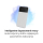 Silver Monkey Powerbank Smart 10 000 mAh 22.5W Biały - 1481439 - zdjęcie 6